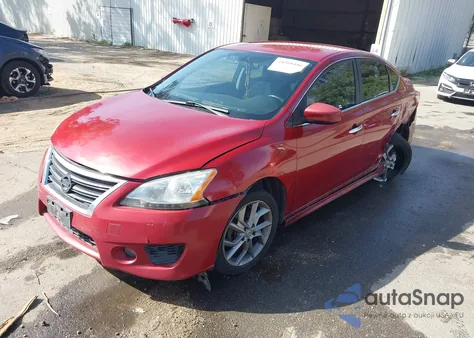 2013 Nissan Sentra Sr z USA, uszkodzony, nr VIN 3N1AB7AP7DL673995